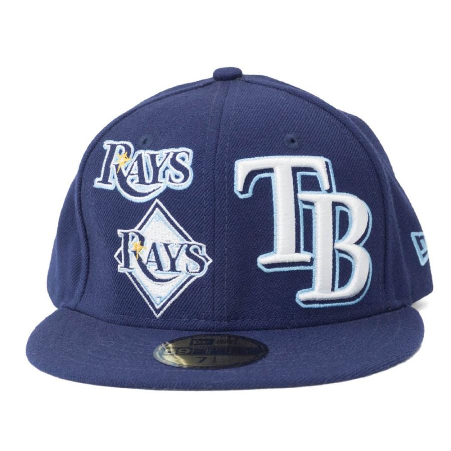 NEW ERA MLB タンパベイ・レイズ キャップ/帽子 3パック ロゴ