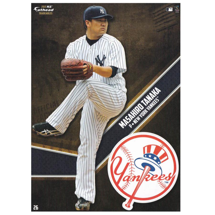 田中将大 ステッカー シール ヤンキース Mlb 15 Fathead Mlb 0728sti04 Mlb Nba Nflグッズ Selection 通販 Yahoo ショッピング
