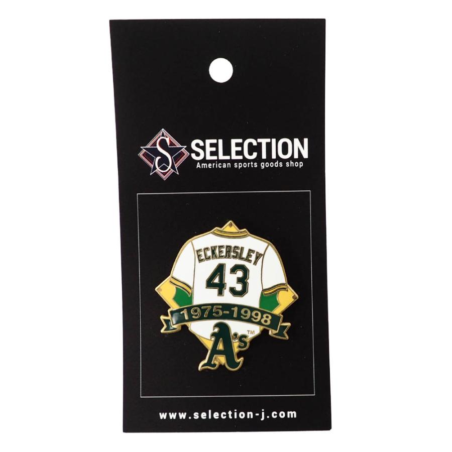 Mlb デニス エカーズリー オークランド アスレチックス 04 Hall Of Fame Induction Jersey Pin Psg Mlb 0802pin34 Mlb Nba Nflグッズ Selection 通販 Yahoo ショッピング