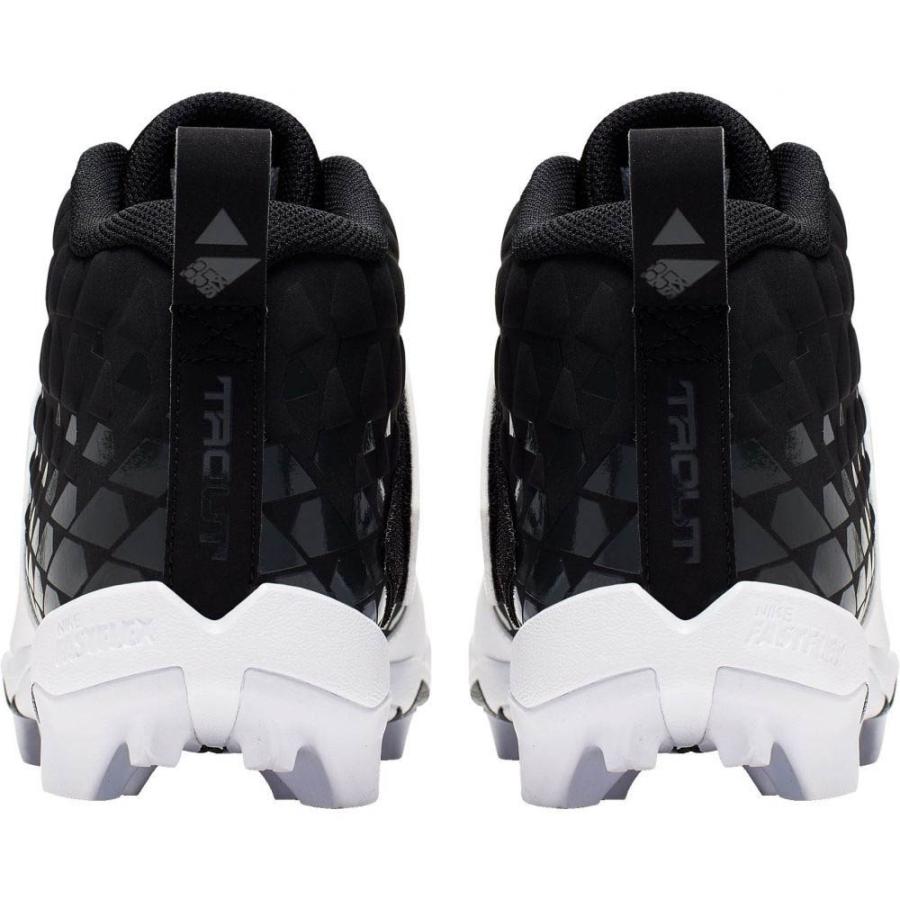 NIKE ナイキ 野球 スパイク ポイント トラウト 6 黒/白 草野球