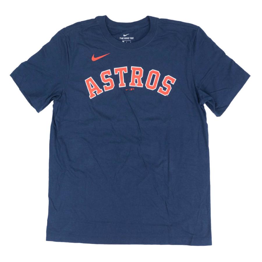 ユリ・グリエル Tシャツ ヒューストン・アストロズ ナイキ Nike Tシャツ MLB Tシャツ ネイビー Name & Number T-Shirt【OCSL】｜selection-j｜02