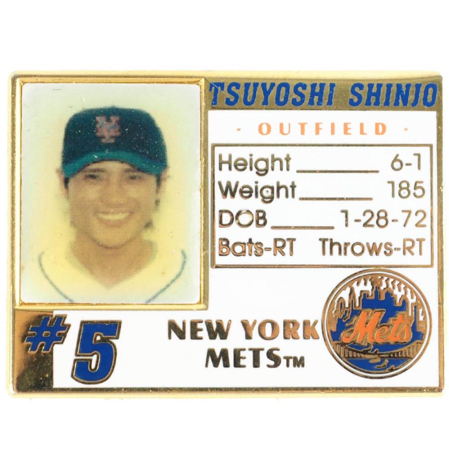 新庄剛志 SHINJO グッズ ピンバッジ ピンバッヂ ピンズ MLB メッツ 