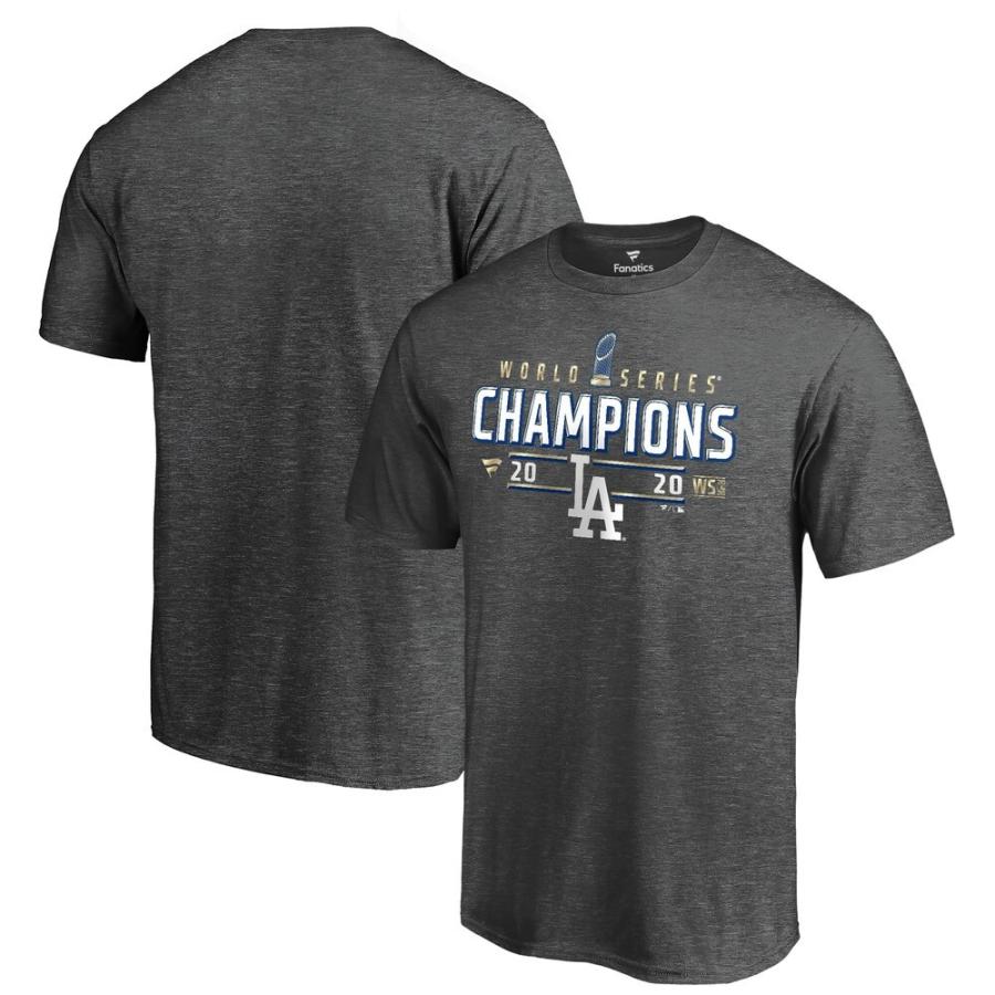 ご予約 ドジャース ワールドシリーズ 2020 優勝 Tシャツ MLB ロッカールーム Tシャツ｜selection-j