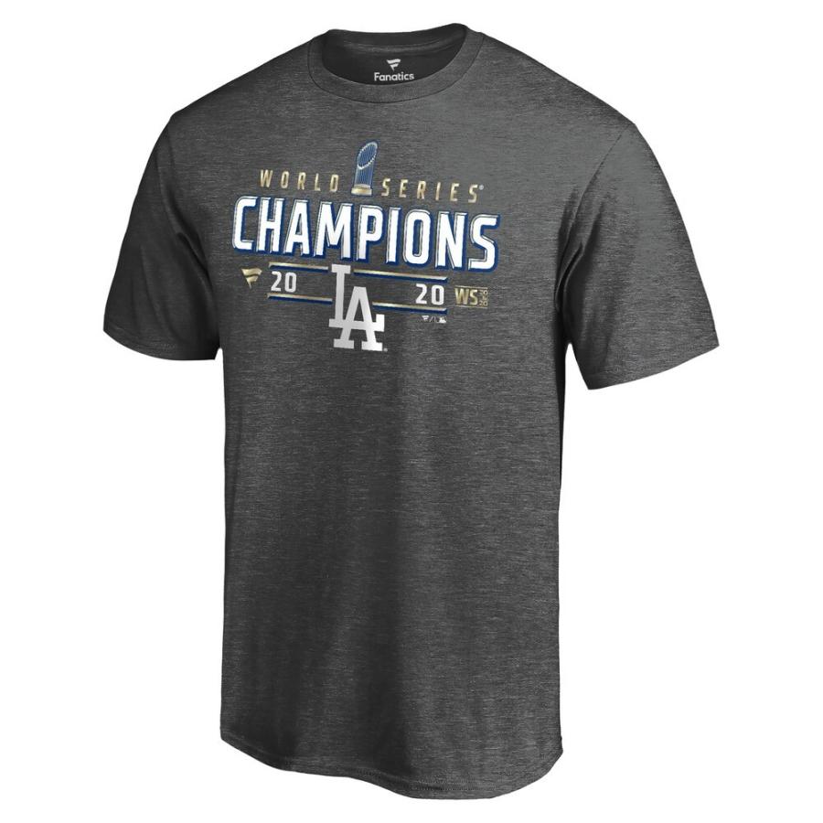 ご予約 ドジャース ワールドシリーズ 2020 優勝 Tシャツ MLB ロッカールーム Tシャツ｜selection-j｜02