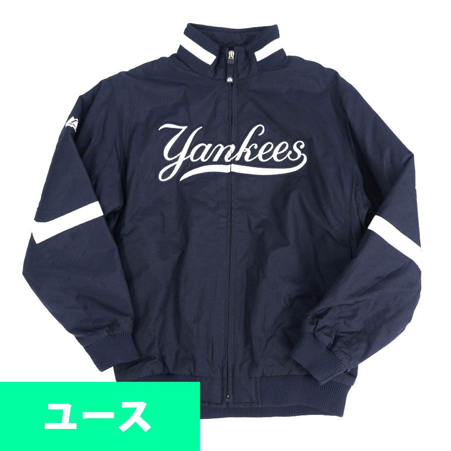 ヤンキース スタジャン キッズ 140 新品 Majestic ネイビー 野球 MAJESTIC（マジェスティック） ヤンキース スタジャン MLB ユース