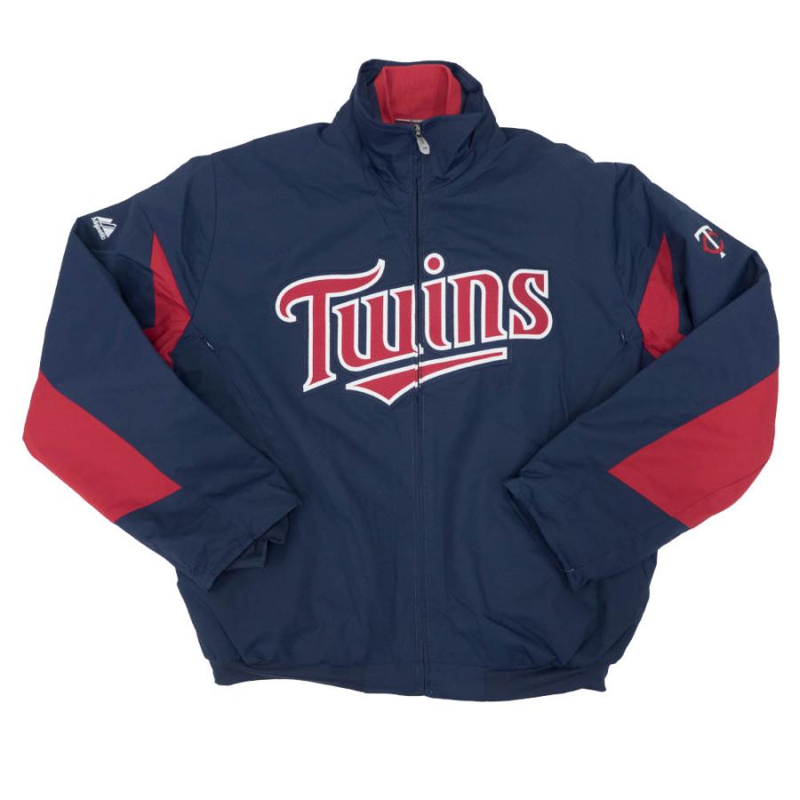 Majestic MLB TWINS ジャケット ネイビー MAJESTIC（マジェスティック） ミネソタ・ツインズ ジャケット MLB
