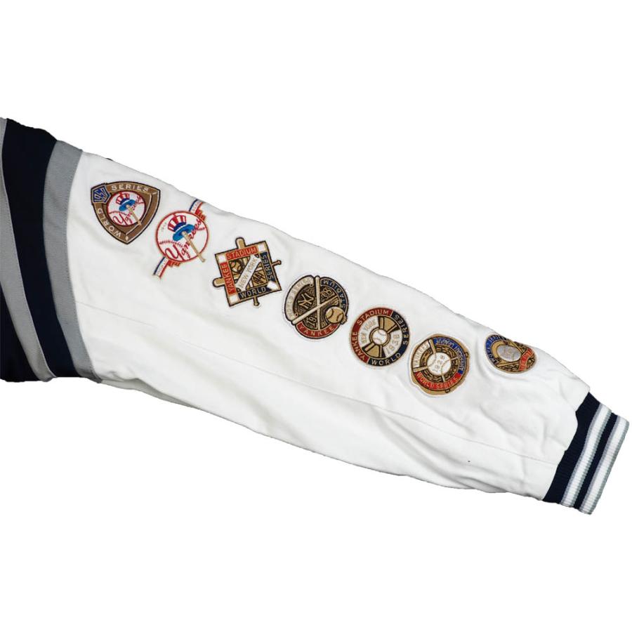 ヤンキース スタジャン MLB G-III ネイビー ホワイト メンズ