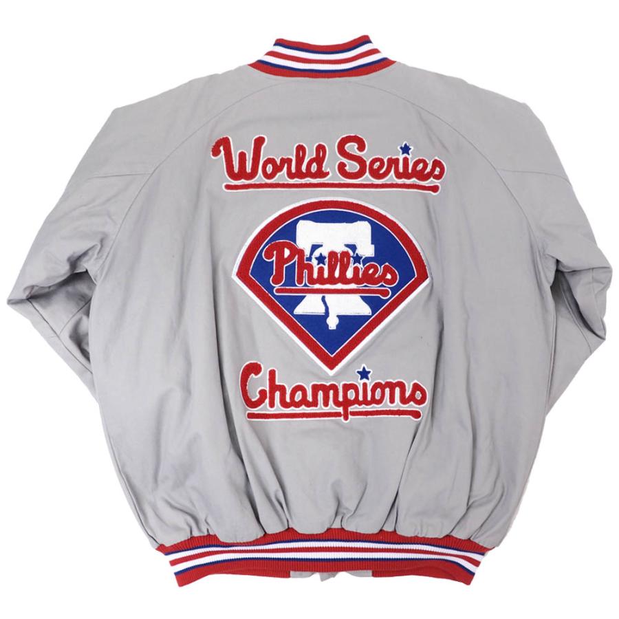 フィリーズ スタジャン MLB G-III グレー メンズ 長袖 アウター