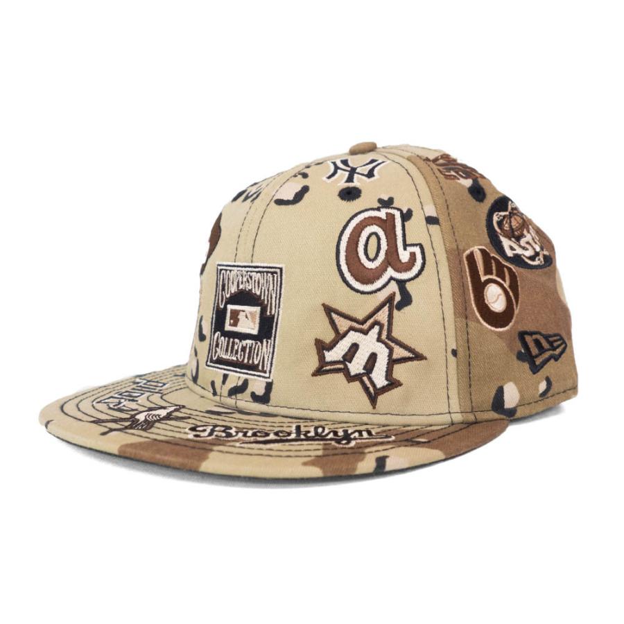 キャップ MLB クーパーズタウン オールオーバー Cooperstown ALL-OVER ニューエラ New Era 59FIFTY カモ｜selection-j