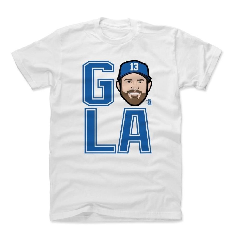 マックス・マンシー Tシャツ MLB ドジャース GO LA B T-Shirt 500Level