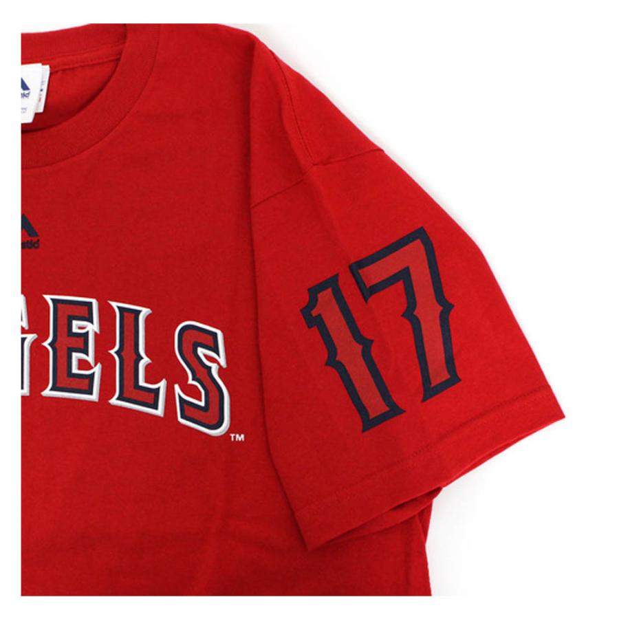 MAJESTIC MLB 大谷翔平 エンゼルス Tシャツ Sleeve Number Tee