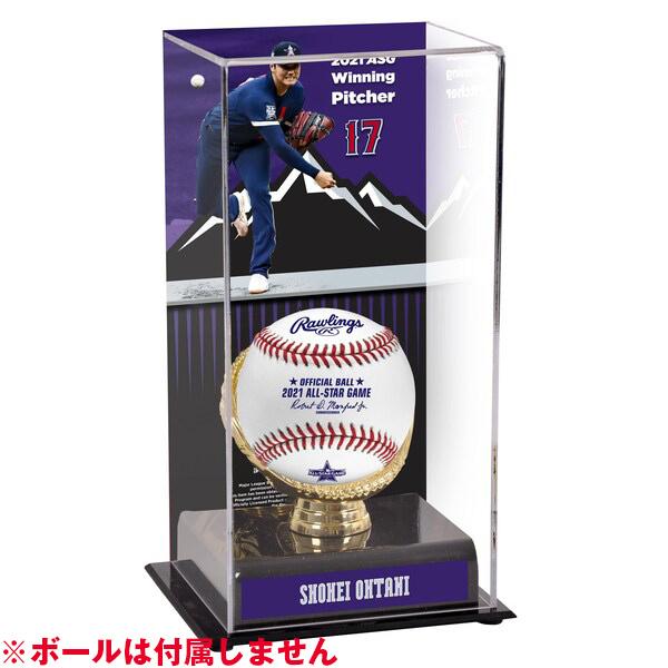 MLB 大谷翔平 エンゼルス ボールディスプレイケース MLBオールスター2021 勝利投手記念｜selection-j