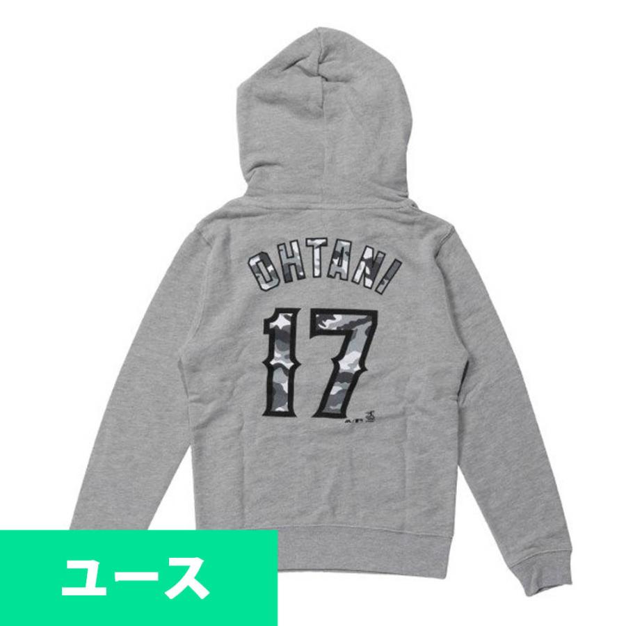 MLB 大谷翔平 エンゼルス パーカー/フーディー ユース キッズ プル 
