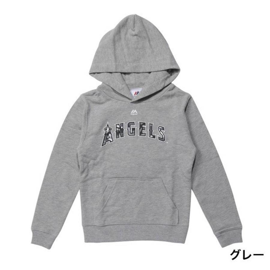 MLB 大谷翔平 エンゼルス パーカー/フーディー ユース キッズ プル 