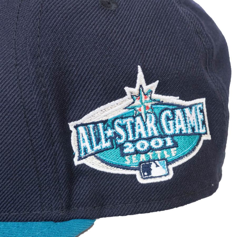 MLB マリナーズ キャップ 2001 All-Star Game オールスターゲーム 別注 59FIFTY Fitted Hat ニューエラ/New Era ネイビー｜selection-j｜06