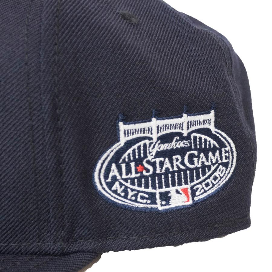 MLB ヤンキース キャップ 2008 All-Star Game オールスターゲーム 別注 59FIFTY Fitted Hat ニューエラ/New Era ネイビー｜selection-j｜07