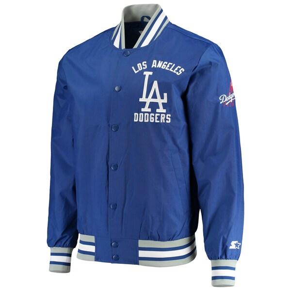 MLB ドジャース ジャケット The Jet III スタジャン フルスナップ