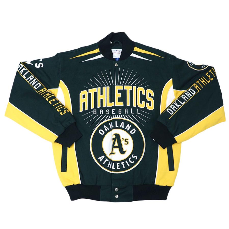 MLB アスレチックス スタジャン デザイナー コットン ツイル