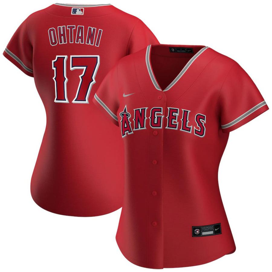 新品未使用　NIKE　MLB　大谷翔平 エンゼルス レディース　ユニフォーム NIKE MLB 大谷翔平 エンゼルス ユニフォーム レディース