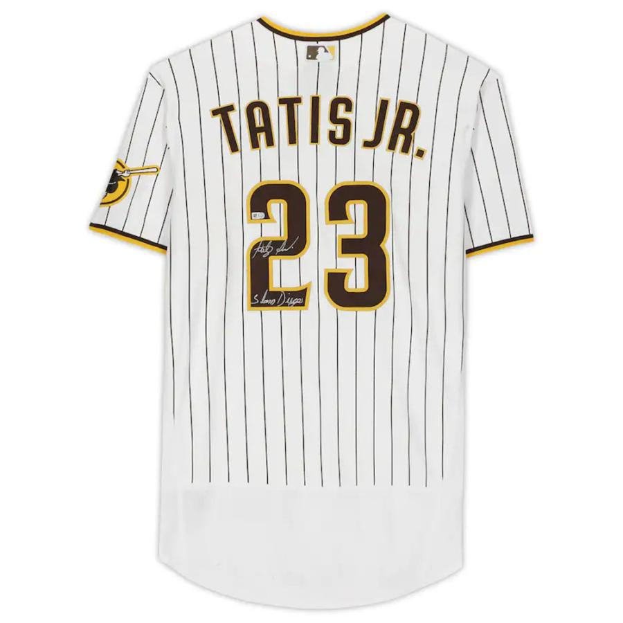 SELECTIONMLB タティスJr. パドレス オーセンティック ナイキ 直筆