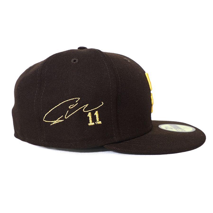 NEW ERA MLB ダルビッシュ有 パドレス キャップ サイン刺繍