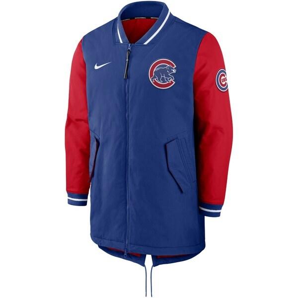 MLB カブス ジャケット 2022 選手着用 オーセンティックコレクション ダグアウト Jacket ナイキ/Nike Rush Blue/Sport Red｜selection-j｜02