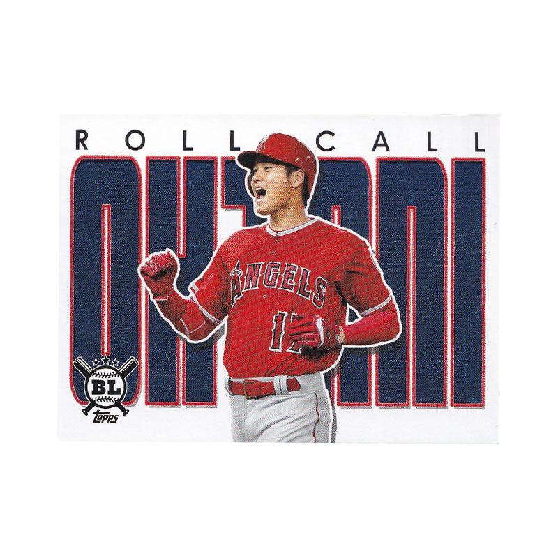 大谷翔平エンジェルス　ROLL CALL MLB 大谷翔平 エンゼルス トレーディングカード 2020 Big League Roll
