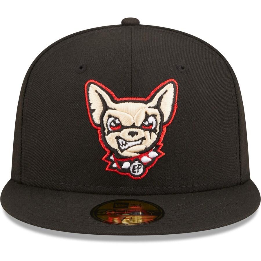 MiLB エル・パソ・チワワズ キャップ 秋山選手所属 オーセンティック コレクション 59FIFTY Fitted Hat ニューエラ/New Era ブラック｜selection-j｜02