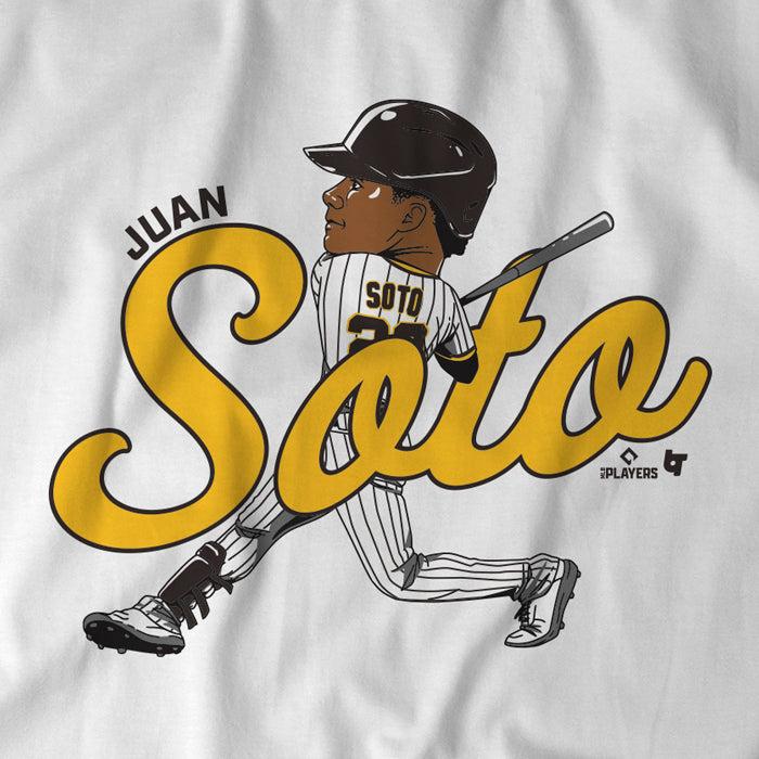 【海外限定版】MLB フアン・ソト パドレス Tシャツ カリカチュア Caricature T-Shirt BreakingT ホワイト｜selection-j｜02