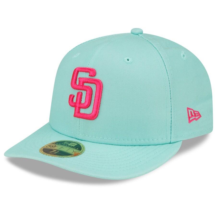 MLB パドレス キャップ 2022 シティーコネクト City Connect59FIFTY LP ロープロファイル ニューエラ/New Era ミント｜selection-j