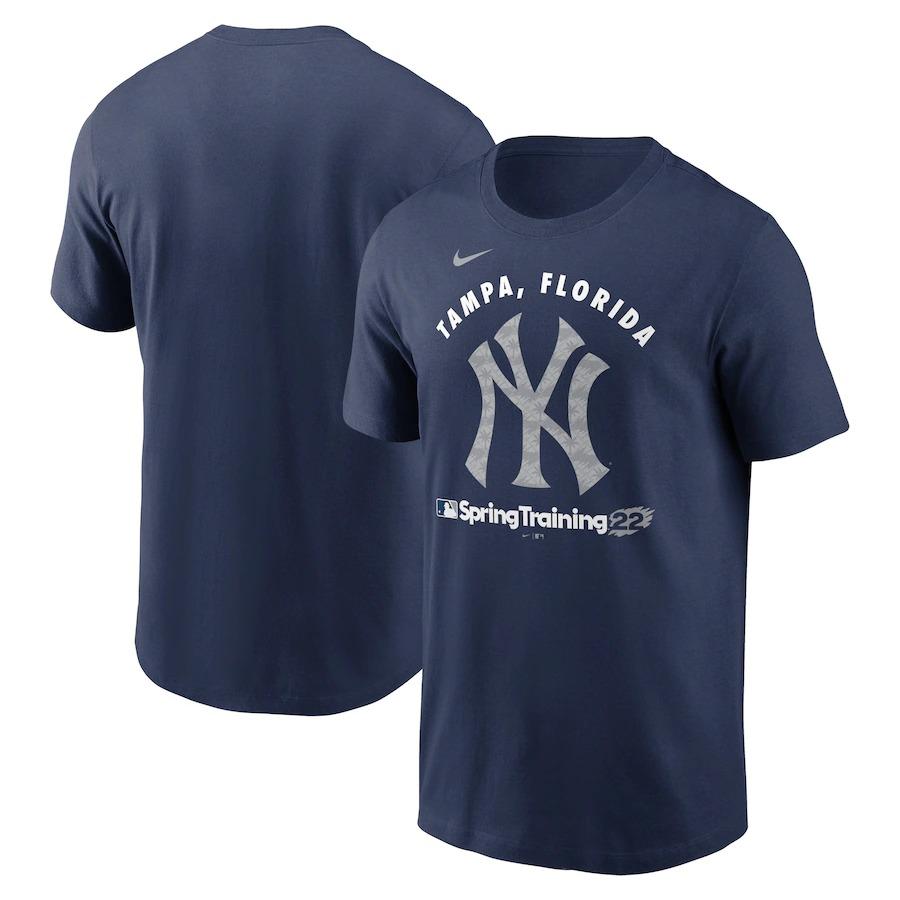 NIKE ナイキ ヤンキースTシャツ　ネイビー NIKE MLB ヤンキース Tシャツ スプリングトレーニング2022