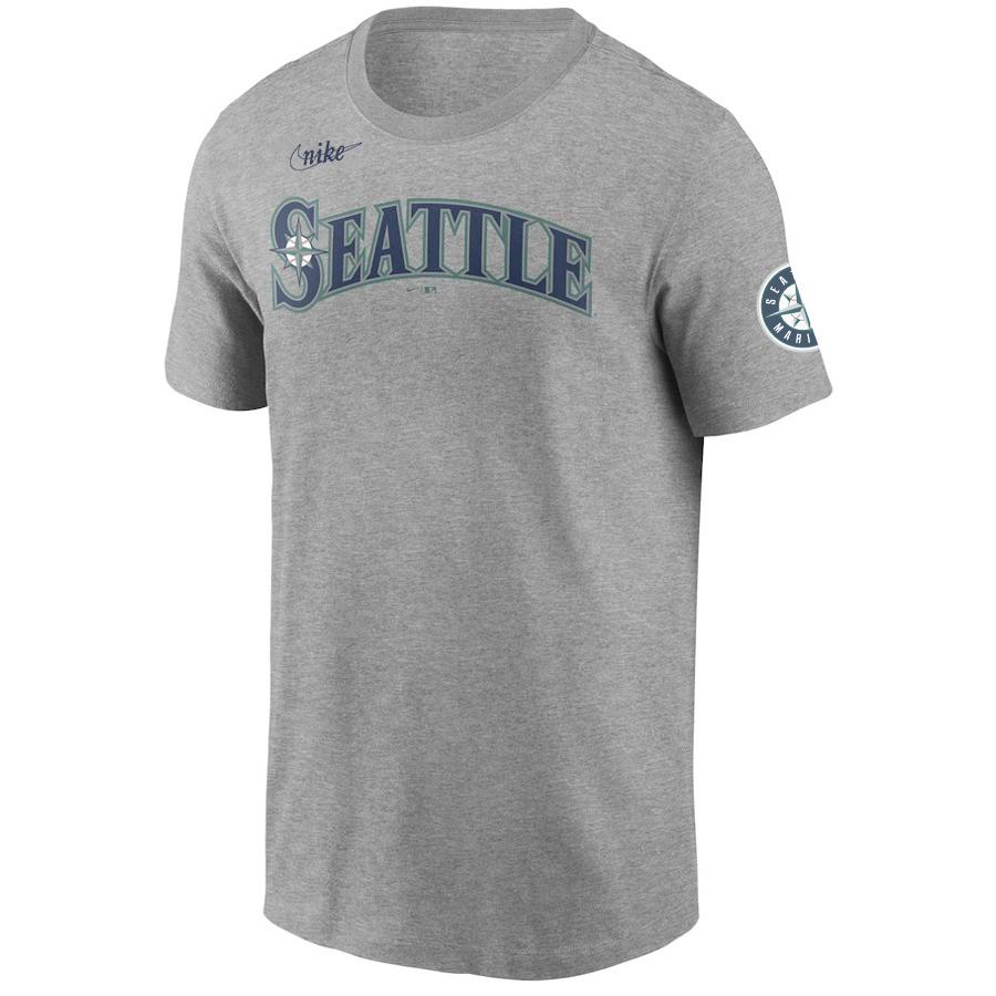 MLB イチロー マリナーズ Tシャツ クーパーズタウン ネーム&ナンバー T-Shirt ナイキ/Nike グレー｜selection-j｜02