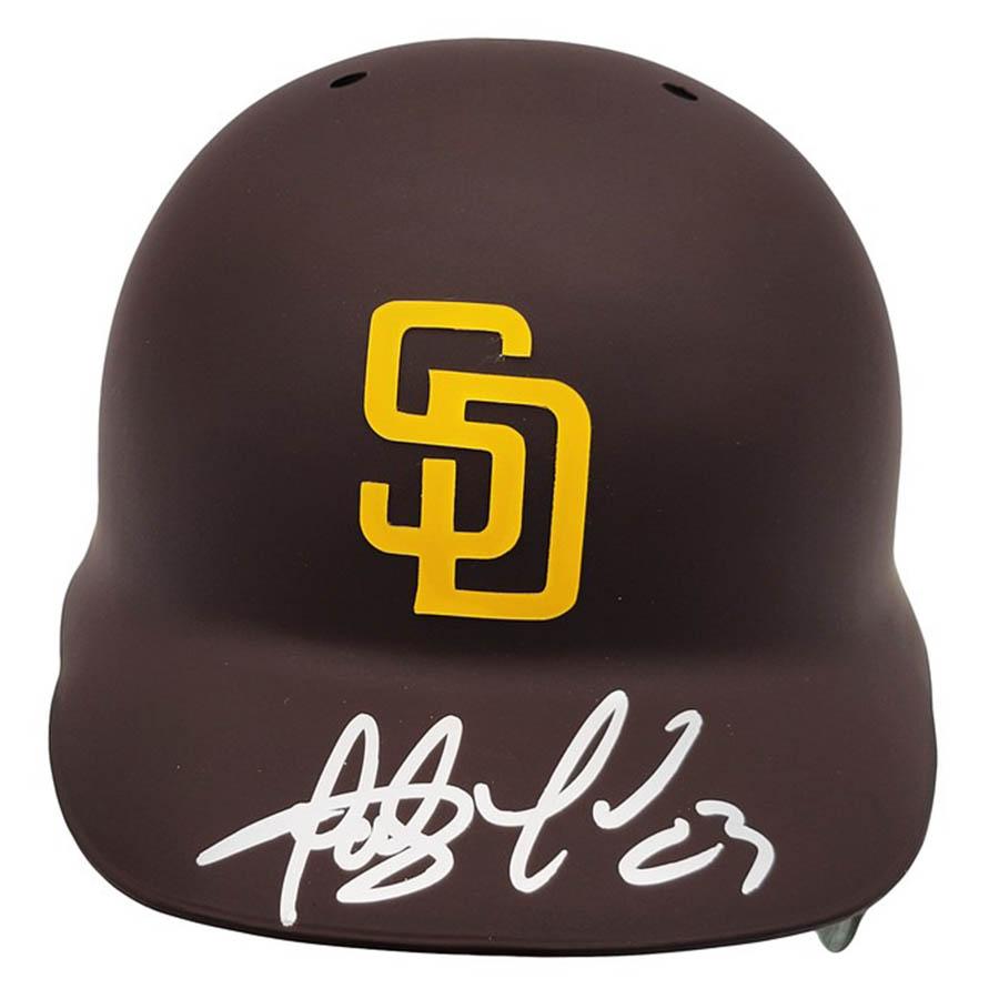 MLB タティスJr パドレス ヘルメット 直筆サイン入り オンフィールド