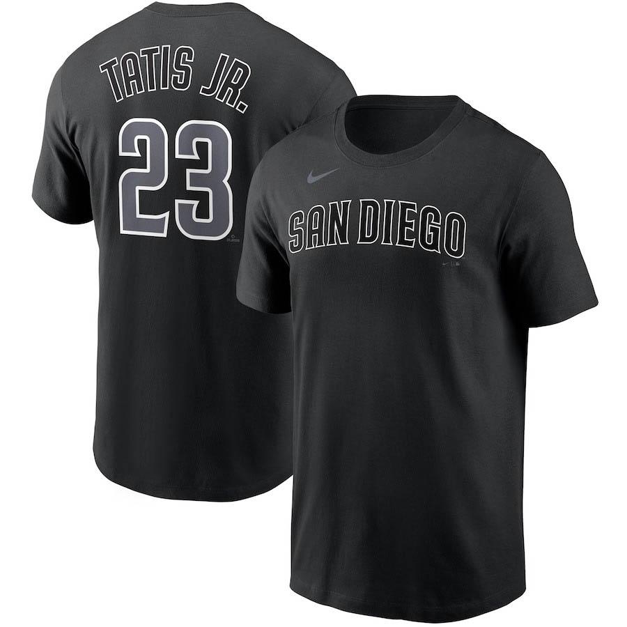 NIKE（ナイキ） MLB タティスJr パドレス Tシャツ ネーム＆ナンバーTee