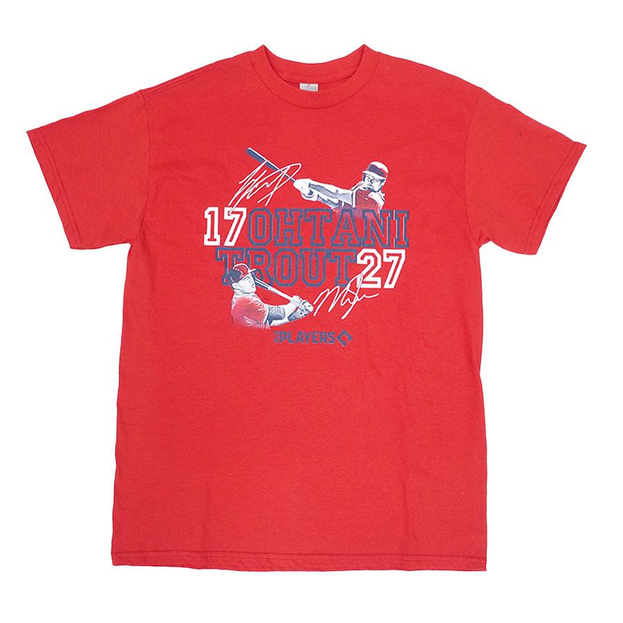 MLB 大谷翔平 マイク・トラウト エンゼルス Tシャツ Ohtani & Trout T 