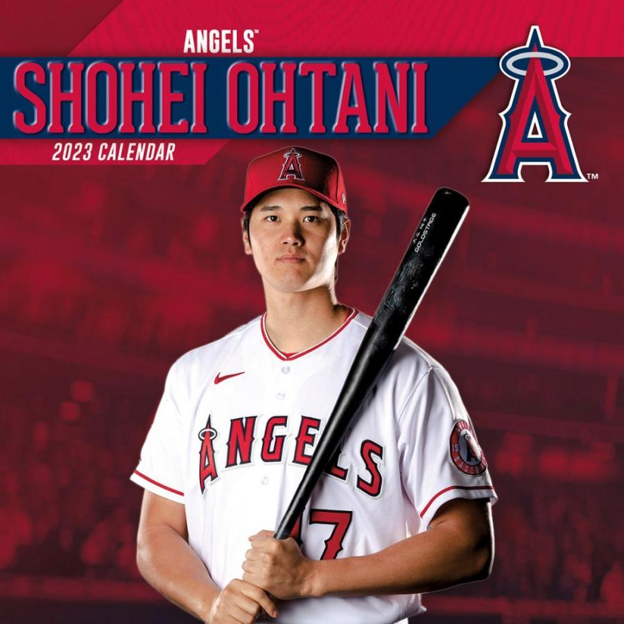 MLB 大谷翔平 エンゼルス カレンダー 2023年 12x12 プレイヤー 壁掛け