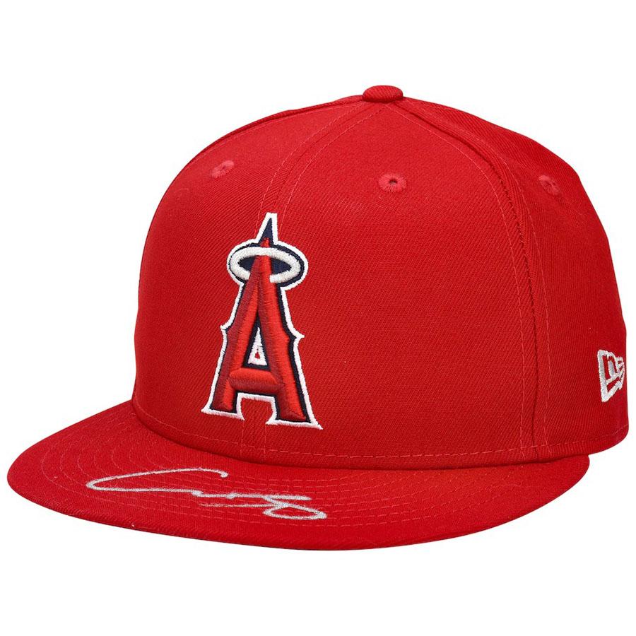 大谷翔平直筆サイン入りキャップ 大谷翔平 直筆サイン入り キャップ 帽子 エンゼルスの通販 by
