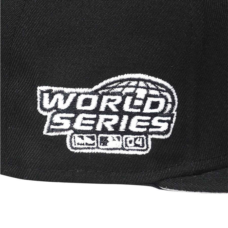 MLB レッドソックス キャップ 59FIFTY サイドパッチアップ Black Cap ニューエラ/New Era ワールドシリーズ2004 ブラック｜selection-j｜03