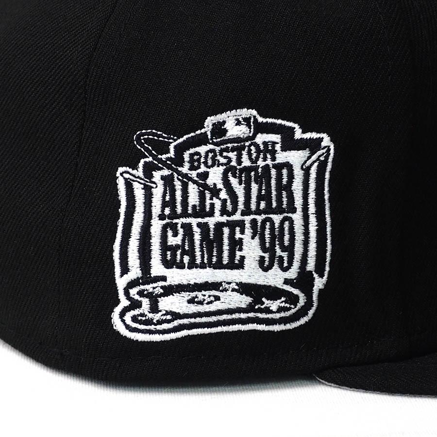 MLB レッドソックス キャップ 59FIFTY サイドパッチアップ Black Cap ニューエラ/New Era オールスターゲーム1999 ブラック｜selection-j｜03
