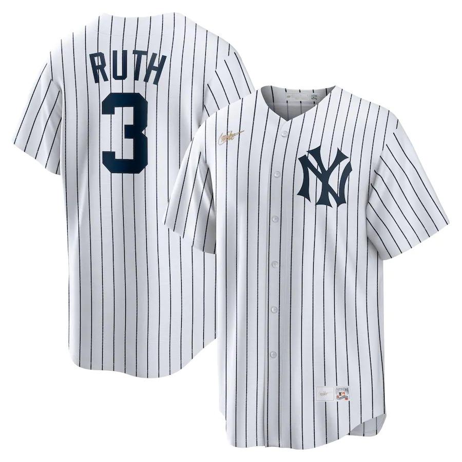 【定価以下】NIKE ヤンキース ベーブルース ユニフォーム クーパーズタウン NIKE（ナイキ） MLB ベーブ・ルース ヤンキース ユニフォーム