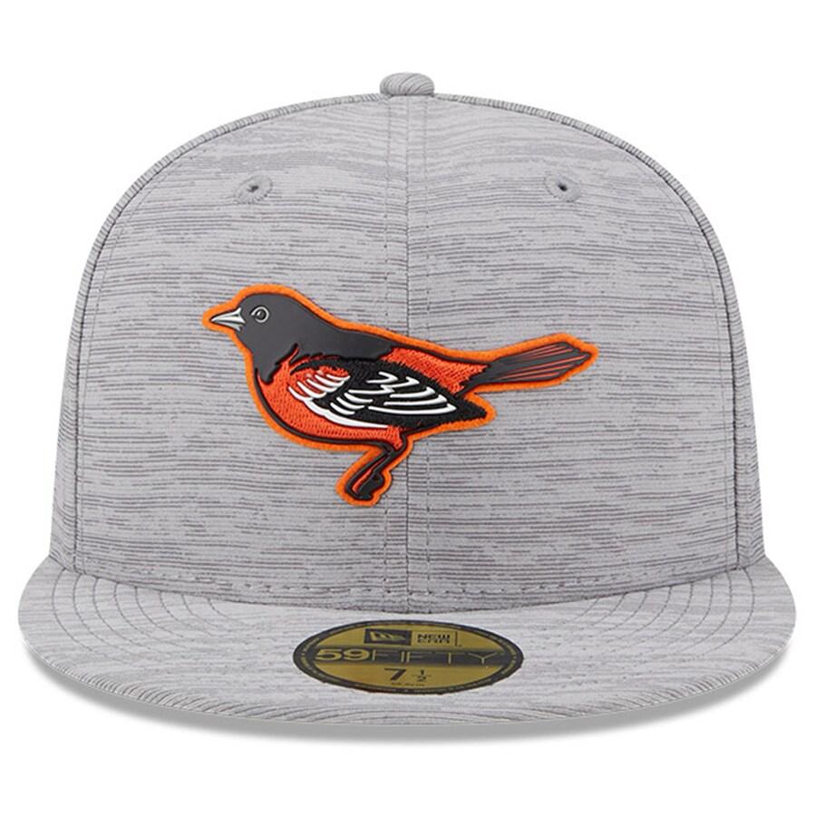 MLB オリオールズ キャップ 2023 クラブハウス Clubhouse 59FIFTY Fitted ニューエラ/New Era グレー｜selection-j｜02