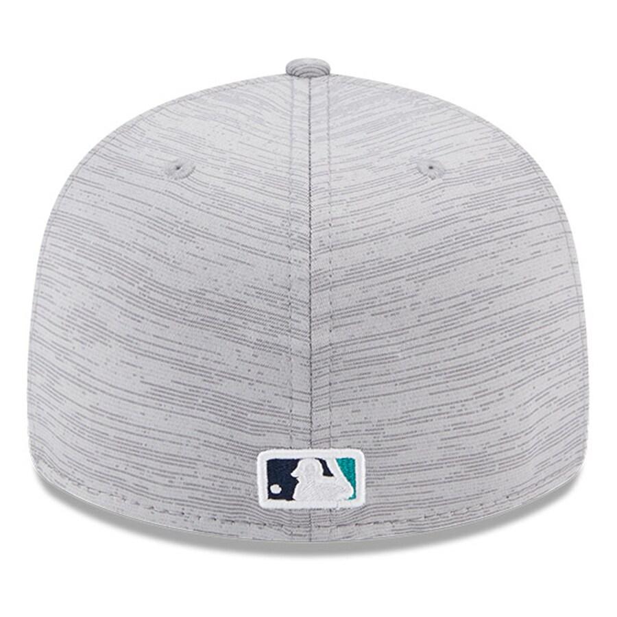 MLB マリナーズ キャップ 2023 クラブハウス Clubhouse 59FIFTY ロープロファイル ニューエラ/New Era グレー｜selection-j｜04