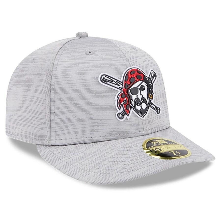 MLB パイレーツ キャップ 2023 クラブハウス Clubhouse 59FIFTY ロープロファイル ニューエラ/New Era グレー｜selection-j｜03