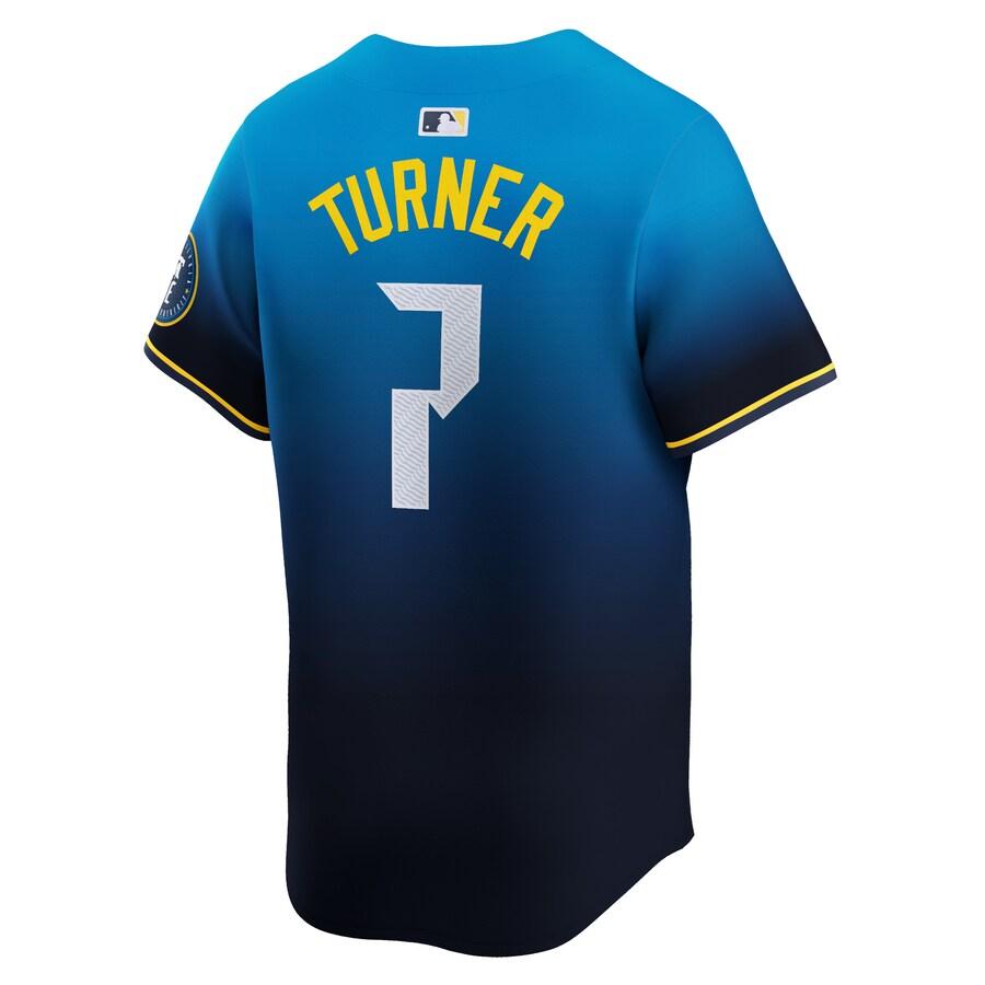 MLB トレイ・ターナー フィリーズ ユニフォーム 2024 シティーコネクト リミテッド Player Jersey ナイキ/Nike ブルー｜selection-j｜03