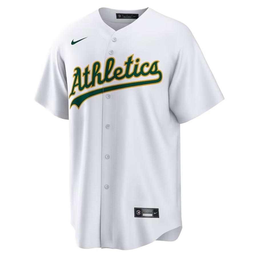 MLB 松井 秀喜 アスレチックス ユニフォーム Player Replica Jersey 球場限定 ナイキ/Nike ホワイト_1