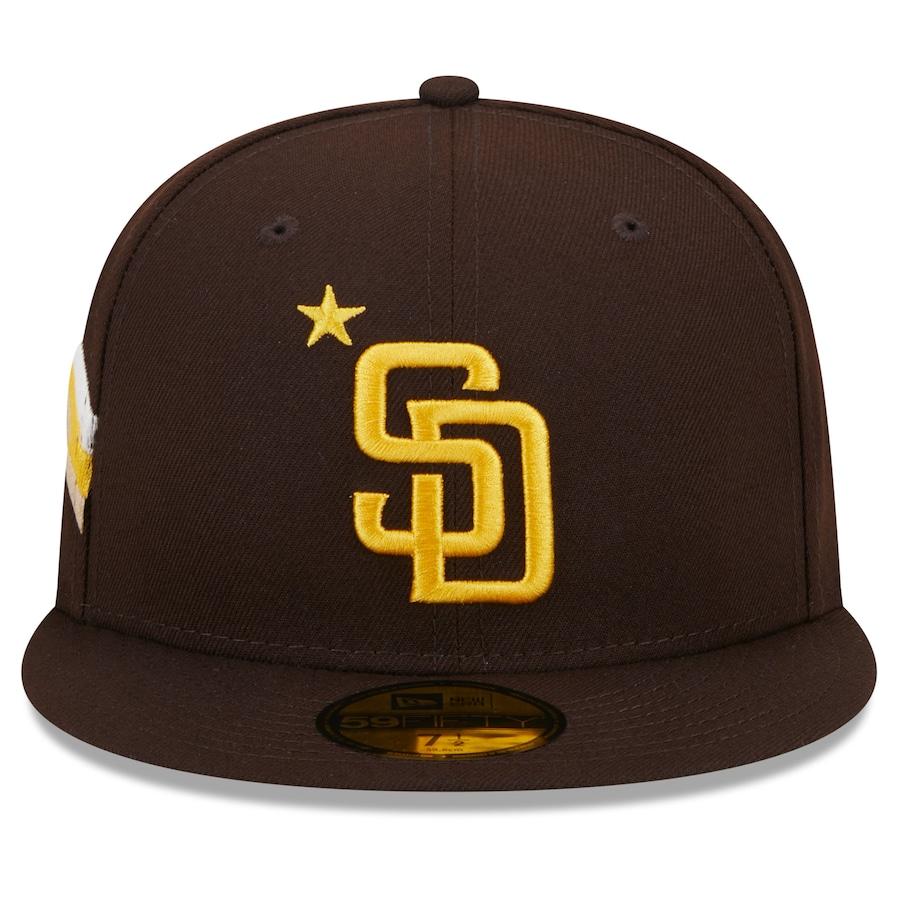 MLB パドレス キャップ オールスターゲーム2023 ワークアウト 59FIFTY ニューエラ/New Era ブラウン｜selection-j｜02