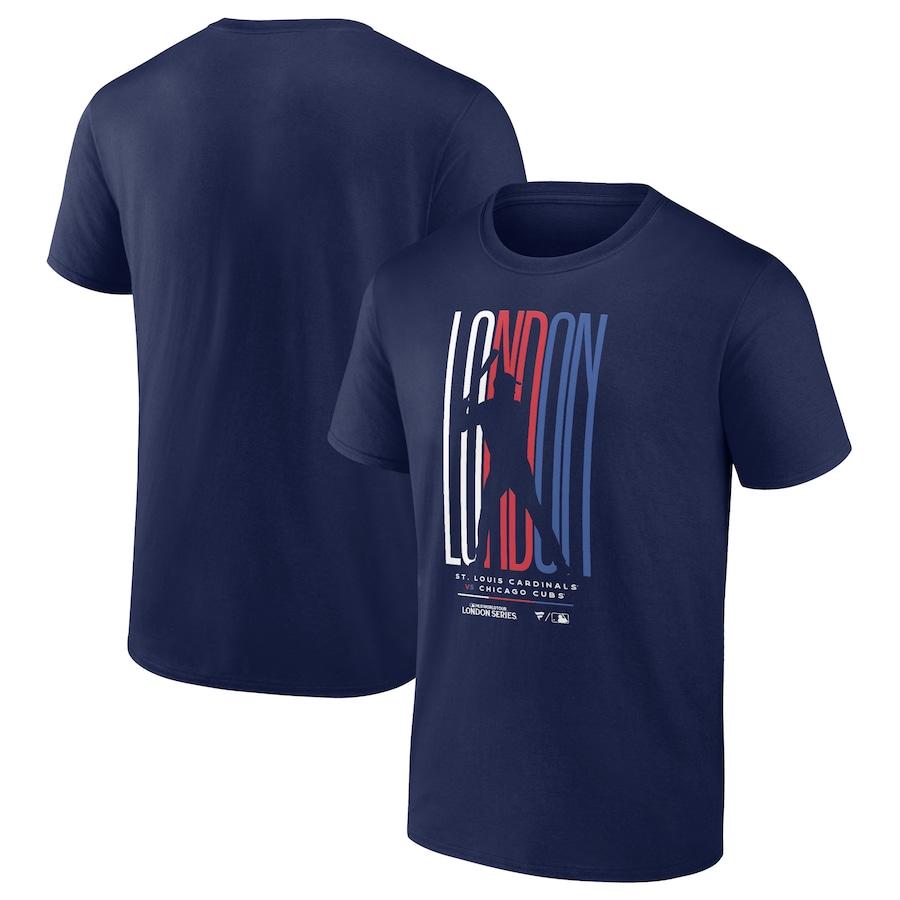 MLB カブス カージナルス Tシャツ ロンドン ワールドツアーシリーズ2023 Silhouette T-Shirt Fanatics