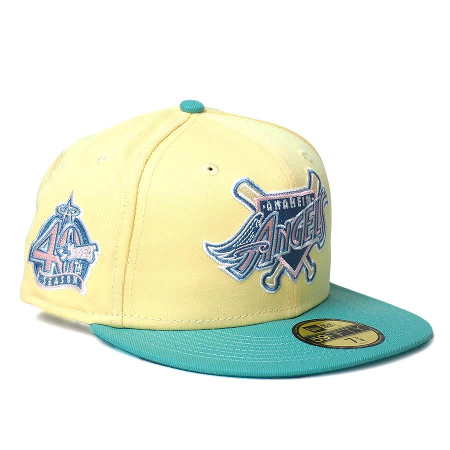 ロサンゼルス ニューエラ 59 エンゼルス 40 周年 キャップ cap メンズ NEW ERA（ニューエラ） MLB エンゼルス キャップ 40周年記念 59FIFTY