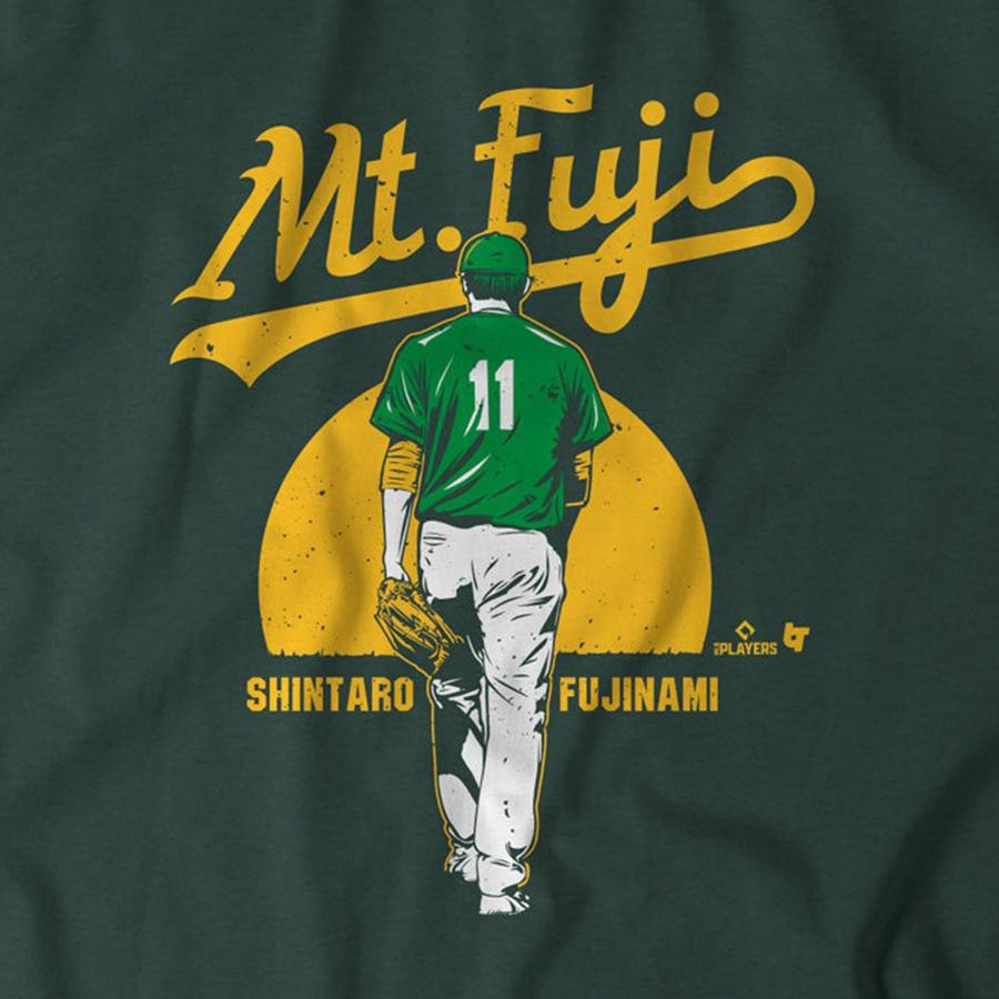 海外限定版】MLB 藤浪晋太郎 アスレチックス パーカー Mt FUJI