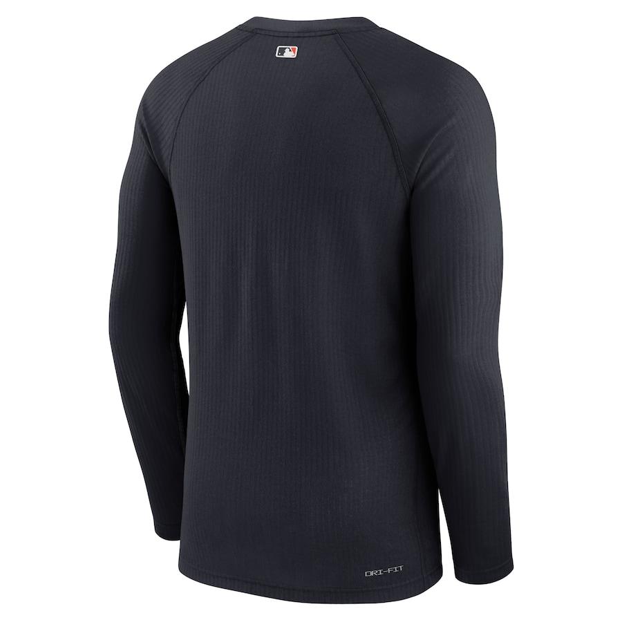 MLB タイガース Tシャツ ドライフィット Game Long Sleeve Top ナイキ/Nike Pitch Blue｜selection-j｜03